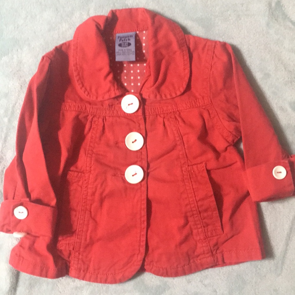 Nordstrom Pumpkin Patch Red Jacket